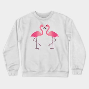 Two Pink flamingo's Crewneck Sweatshirt